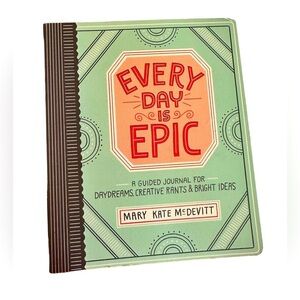 🌻 4/$25. “Every Day is Epic” Motivational Aspirations Journal